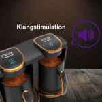 INCA Kaffeemaschine TURBO Wonder Serie Touch-Control Duo  sw