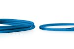 Digitus CAT 6 U-UTP Slim Patchkabel, 0,3 m, Blau, 10 Stück