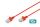 Digitus CAT 6 U-UTP Slim Patchkabel, 0,5 m, Rot, 10 Stück