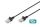Digitus CAT 6 U-UTP Slim Patchkabel, 1 m, Schwarz, 10 Stück