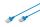 Digitus CAT 6 U-UTP Slim Patchkabel, 3 m, Blau