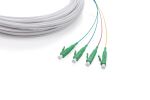 Digitus FTTH Drop Kabel, Singlemode, 4 Fasern, 4 LC/APC, 50 m