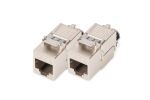 Digitus CAT 8.1 Keystone Modul, geschirmt, werkzeugfreier...