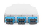Digitus LWL-Hutschienenbox, OS2, bestückt, mit SC-Adapter und Pigtail