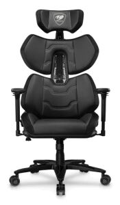 COUGAR Terminator Elite PC-Gamingstuhl Gepolsterter Sitz Schwarz, Silber
