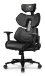 COUGAR Terminator Elite PC-Gamingstuhl Gepolsterter Sitz Schwarz, Silber