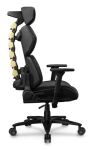 COUGAR Terminator Elite Gold PC-Gamingstuhl Gepolsterter Sitz Schwarz, Gold