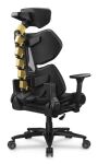 COUGAR Terminator Elite Gold PC-Gamingstuhl Gepolsterter Sitz Schwarz, Gold