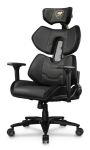 COUGAR Terminator Elite Gold PC-Gamingstuhl Gepolsterter Sitz Schwarz, Gold