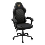 COUGAR CGR-FXF-GLB Universal-Gamingstuhl Gepolsterter Sitz Schwarz, Gold