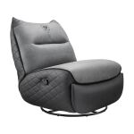 COUGAR Overlord Neo Gaming-Sofa Gepolsterter, ausgestopfter Sitz Schwarz, Grau
