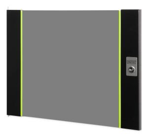 DIGITUS 19" Glas-Fronttür 9HE Wandgehäuse Unique Serie schw.