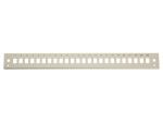 Equip 24-Port-Frontplatte für LC-Duplex, SC-Simplex, 1 HE, Grau