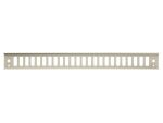 Equip 24-Port-Frontplatte für SC-Duplex, 1 HE, Grau