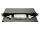 Equip 19" Glasfaser-Verteilerkasten, 1 HE, ohne Frontplatte, 48 Fasern, Schwarz
