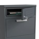 Phoenix Safe Co. PB1121AAK Briefkasten Graphit Paketablagefach Stahl