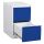 Phoenix Safe Co. FC1002GBK Aktenschrank Stahl Weiß, Blau