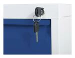 Phoenix Safe Co. FC1003GBK Aktenschrank Stahl Grau, Blau