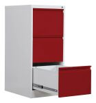 Phoenix Safe Co. FC1003GRK Aktenschrank Stahl Grau, Rot