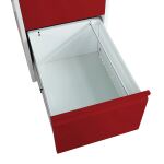 Phoenix Safe Co. FC1003GRK Aktenschrank Stahl Grau, Rot