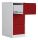 Phoenix Safe Co. FC1003GRK Aktenschrank Stahl Grau, Rot