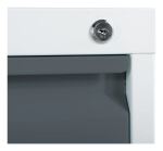Phoenix Safe Co. FC1003GAK Aktenschrank Stahl Grau, Anthrazit