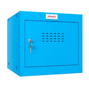 Phoenix Safe Co. Phoenix CL Series Size 1 Cube Locker in Blue with Key Lock CL0344BBK DD Persönliches Schließfach