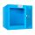 Phoenix Safe Co. Phoenix CL Series Size 1 Cube Locker in Blue with Key Lock CL0344BBK DD Persönliches Schließfach