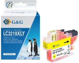 G&G Kompatibel mit Brother LC-3219Y Druckerpatrone Gelb