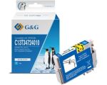 G&G NP-R2-3472C Druckerpatrone 1 Stück(e) Kompatibel Cyan
