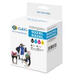 G&G NP-H-0932XLBK/933XLCMY Druckerpatrone 1 Stück(e) Kompatibel Hohe (XL-) Ausbeute Schwarz, Cyan, Magenta, Gelb