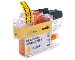 G&G Tintenpatrone kompatibel mit Brother LC-3211Y Gelb