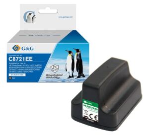G&G Kompatibel mit HP 363/ C8721EE XL-Druckerpatrone Schwarz