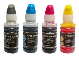 G&G Kompatibel mit Epson 104/ C13T00P640 EcoTank Tinte -4er Multipack