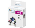 G&G Kompatibel mit Brother LC-985BK Druckerpatrone Schwarz