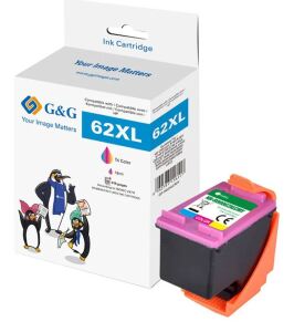 G&G Kompatibel mit HP 62XL/ C2P07AN Druckerpatrone Color
