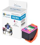 G&G Kompatibel mit HP 62XL/ C2P07AN Druckerpatrone Color