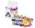 G&G Kompatibel mit Brother LC421VAL Druckerpatronen Multipack (4 x 200 Seiten) cyan, magenta, gelb, schwarz