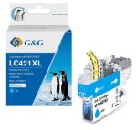 G&G Kompatibel mit Brother LC421XLC Druckerpatrone...