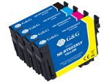 G&G 20575 Druckerpatrone 4 Stück(e) Kompatibel Hohe (XL-) Ausbeute Schwarz, Cyan, Magenta, Gelb
