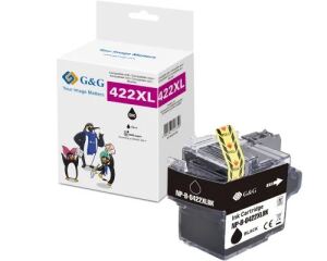 G&G Kompatibel mit Brother 422XL Druckerpatrone LC422XLBK schwarz (3000 Seiten)