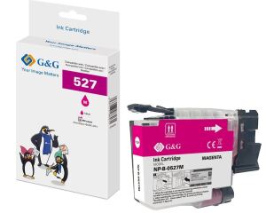 G&G Kompatibel mit Brother 527 Druckerpatrone LC527M (900 Seiten) magenta