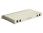 Equip 24-Port Glasfaser-Spleißbox, SC Duplex, OS2, 1 HE, ausgestattet, Grau