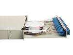 Equip 24-Port Glasfaser-Spleißbox, SC Duplex, OS2, 1 HE, ausgestattet, Grau