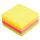 Deli EA03003 Selbstklebendes Etikett 100 Blätter Pink, Orange, Gelb, Rot, Grün