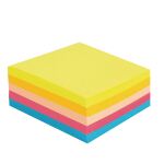DELI Haftnotizen 7,6x7,6 cm Stick up, EA044 400 St. farbig