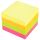 Deli EA03303 Selbstklebendes Etikett 100 Blätter Pink, Orange, Gelb, Rot, Grün