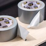 DELI Gewebeklebeband 48mm x 20m , silber