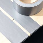 DELI Gewebeklebeband 48mm x 20m , silber