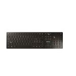 CHERRY DW 9100 SLIM Tastatur Maus enthalten Universal RF Wireless + Bluetooth QWERTZ Schweiz Schwarz